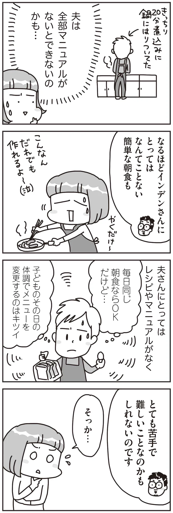 『料理は妻の仕事ですか？』より