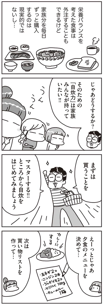 『料理は妻の仕事ですか？』より