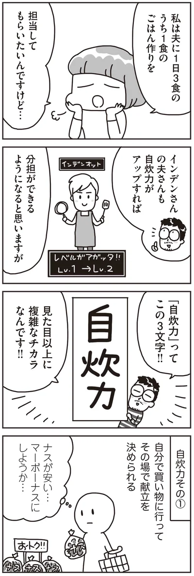 『料理は妻の仕事ですか？』より