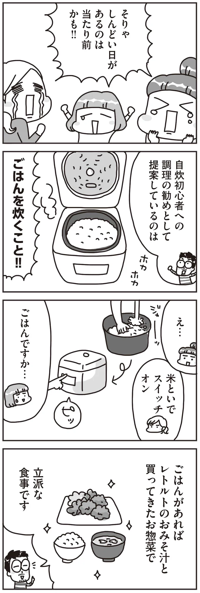 『料理は妻の仕事ですか？』より