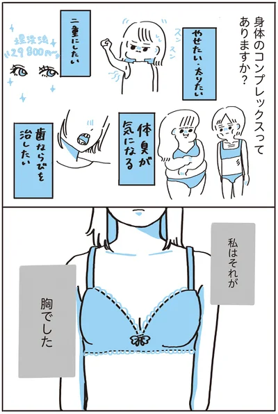 身体のコンプレックス