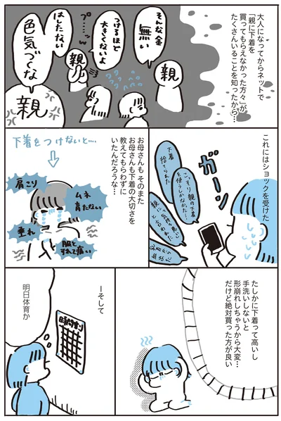 ショックを受けた
