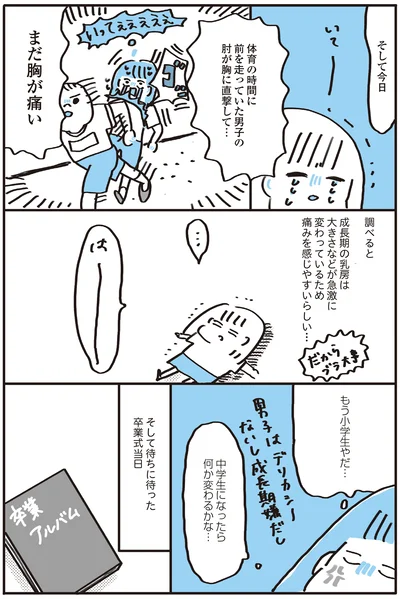 『この大きな胸が嫌いで好きで』より