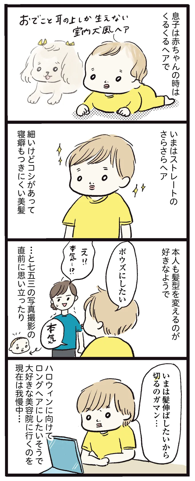 ボウズにしたい