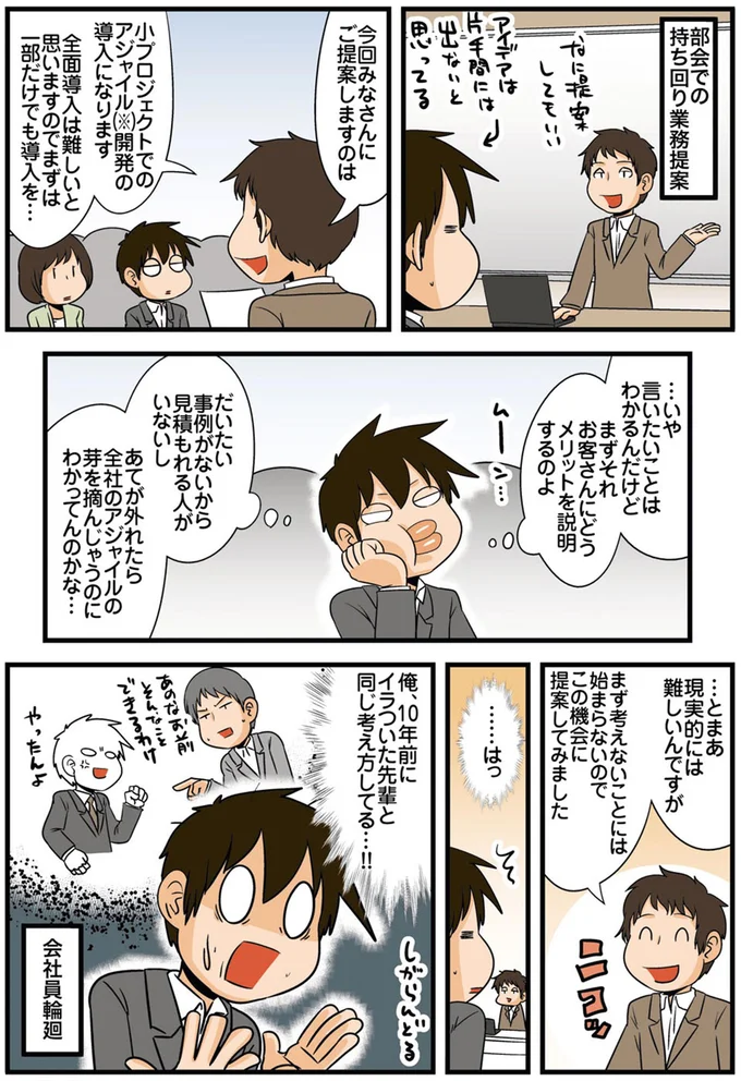 俺、10年前にイラついた先輩と同じ考え方してる…！！