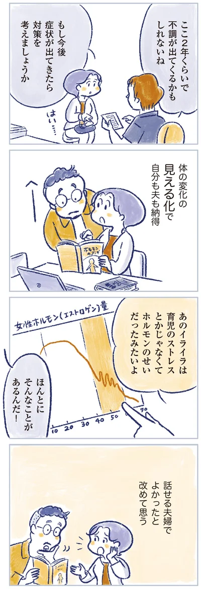話せる夫婦でよかったと改めて思う