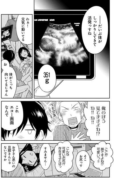 エコー画面なんで