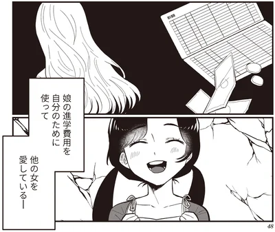 娘の進学費用を自分のために使って