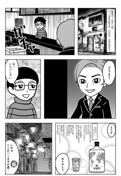 『ゴールデン街の悪夢-～とあるBARに訪れる奇妙な客たち～』より