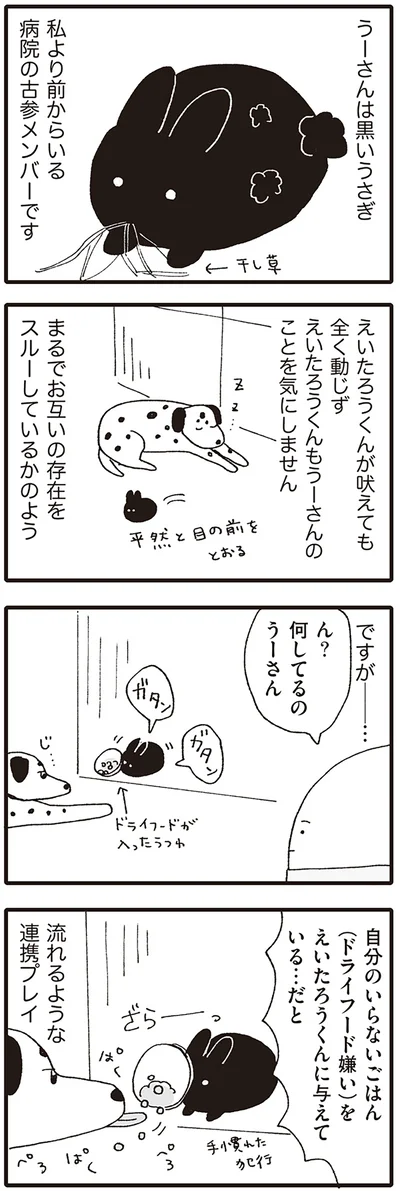 流れるような連携プレイ