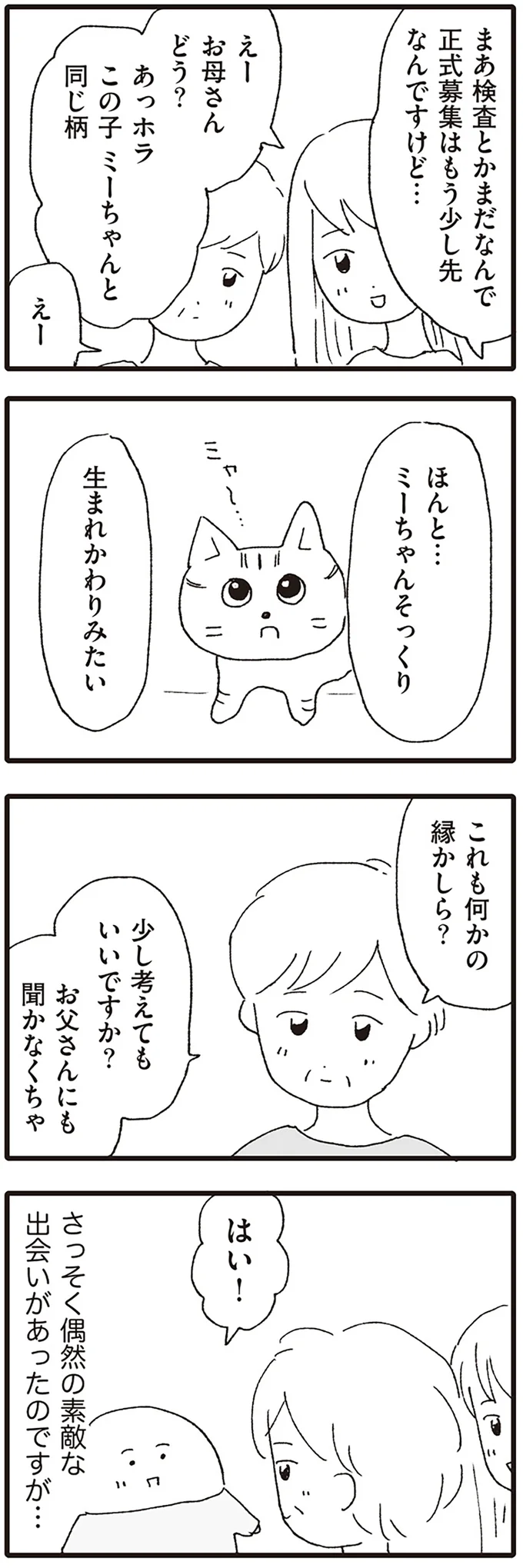 これも何かの縁かしら？
