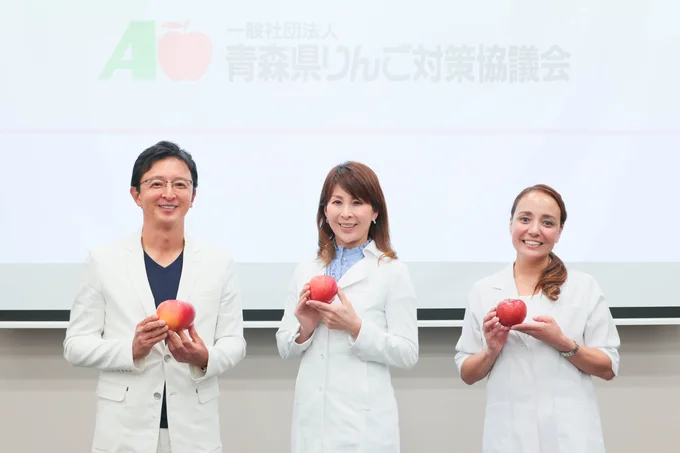 りんご好きを公言する医師3名