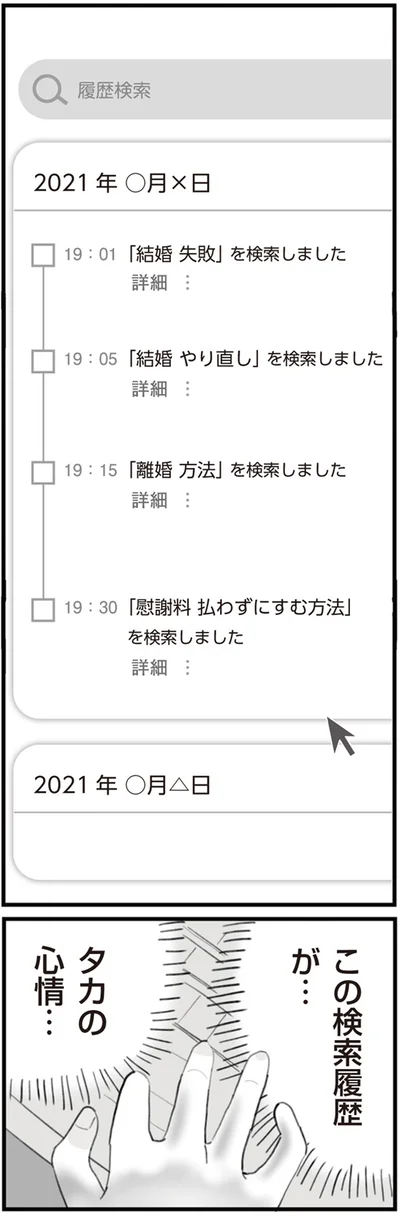 検索履歴