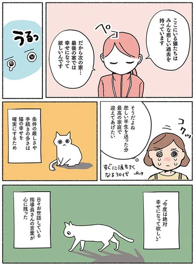 最後の家では幸せになって欲しいんです