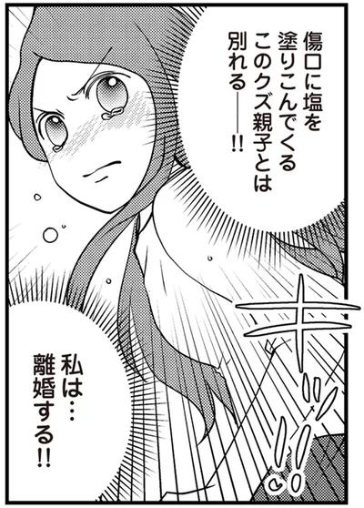 私は…離婚する！！