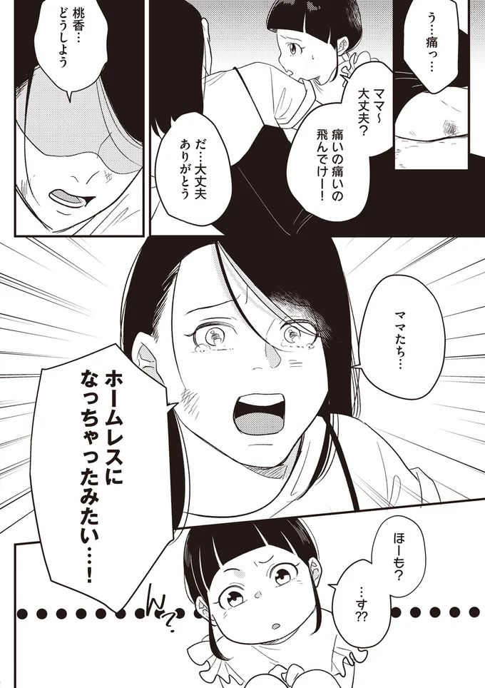 ホームレスになっちゃったみたい