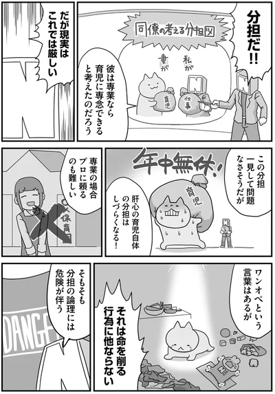 分担の論理には危険が伴う