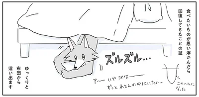 食べたいものが浮かんできたら回復してきたことの証