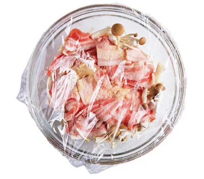 材料をボウルに入れたら、あとはレンジ任せ！