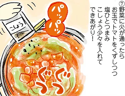 春キャベツたっぷりのミネストローネ