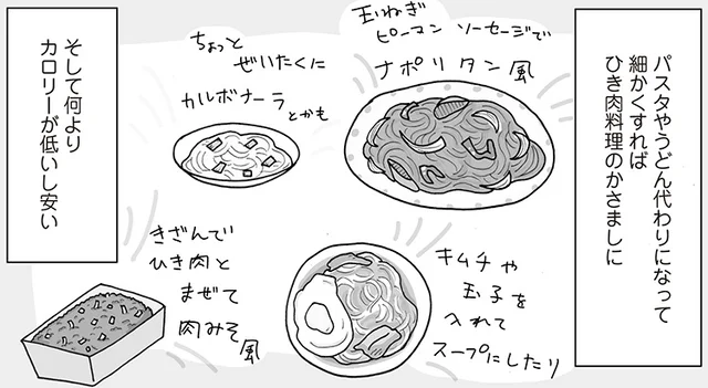 うどんやパスタを○○に替えると低カロリーで大満足！　脱・デブビンボー思考！(7)【連載】