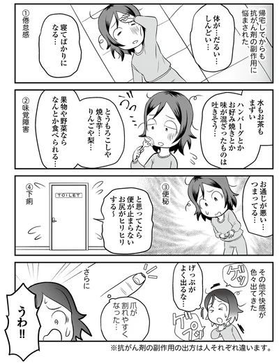 その他不快感