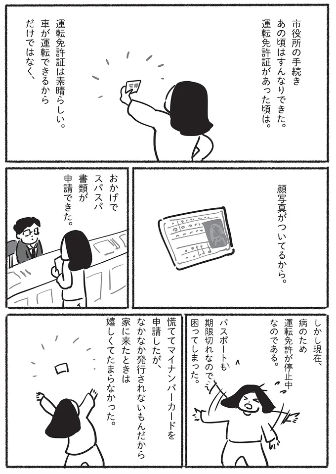 運転免許証は素晴らしい