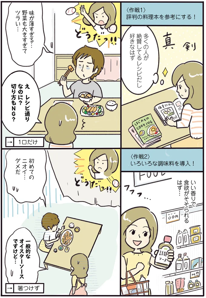 作戦をたてた！