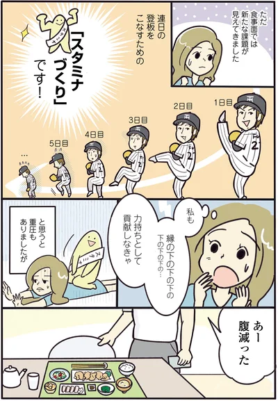 新たな課題の「スタミナ作り」！