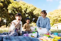期間限定のパンジー×ライトアップが魅力！「駒沢オリンピック公園」を昼から夕方まで親子でめいっぱい遊び尽くす