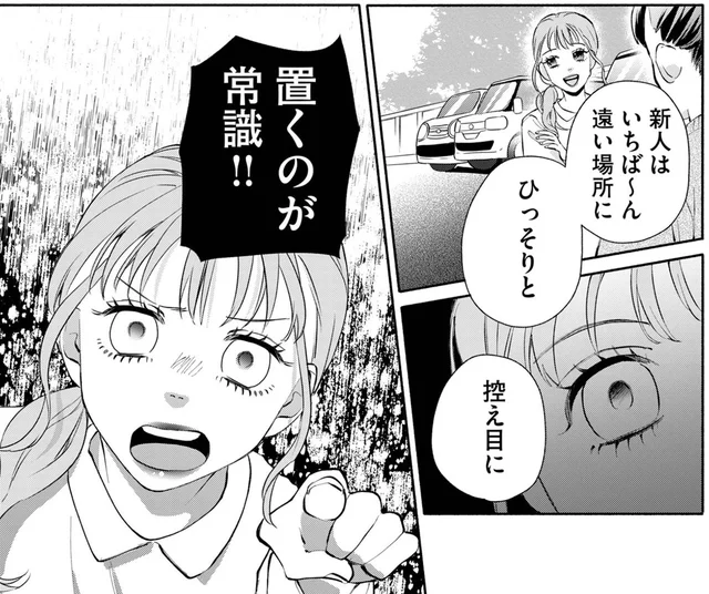 新人の車はひっそりと控えめに駐車するのが常識？先輩保育士のマイルールが意味不明！／策略女を許さない（3）