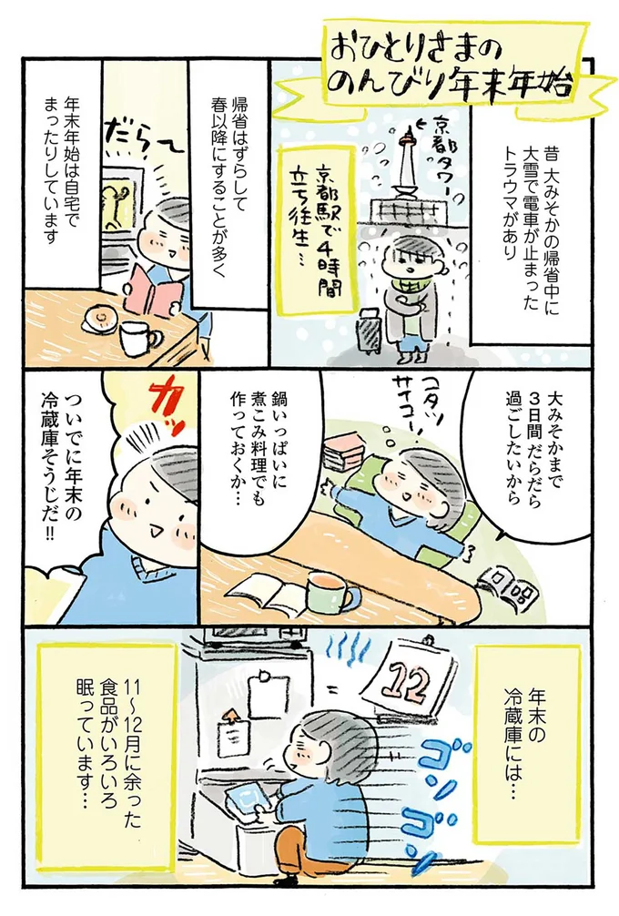 『おひとりさまのあったか1ヶ月食費2万円生活　四季の野菜レシピ』より