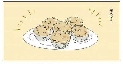 朝食にぴったりなバナナケーキ