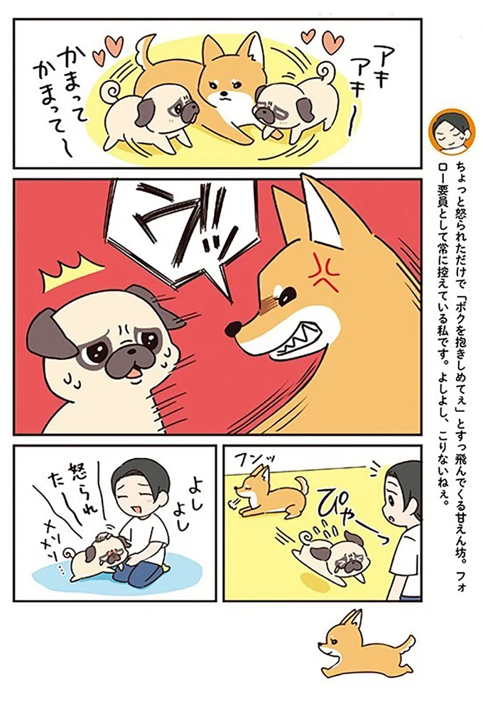 怒られた～