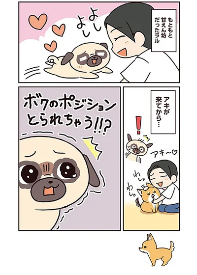 アキが来てから…