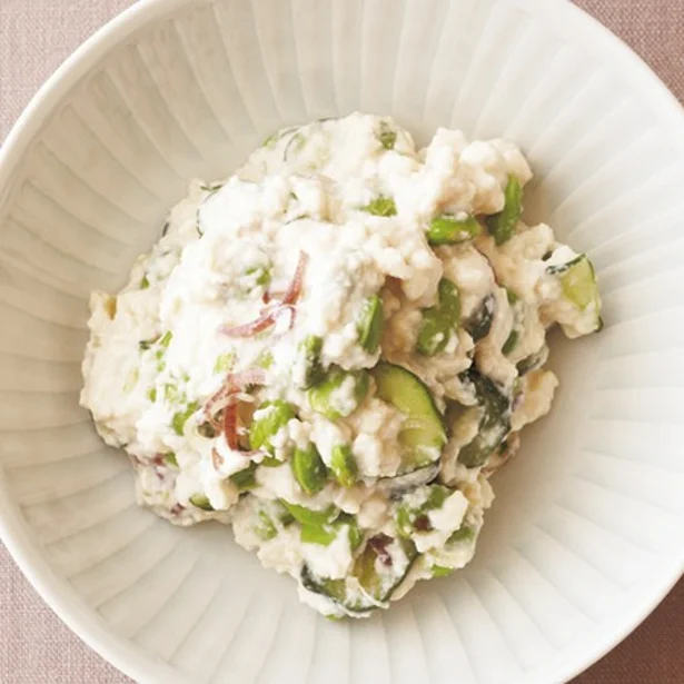 ダイエット中の副菜におすすめ！ 低カロリーで高たんぱくの豆腐を使った旬の野菜の白あえ5選
