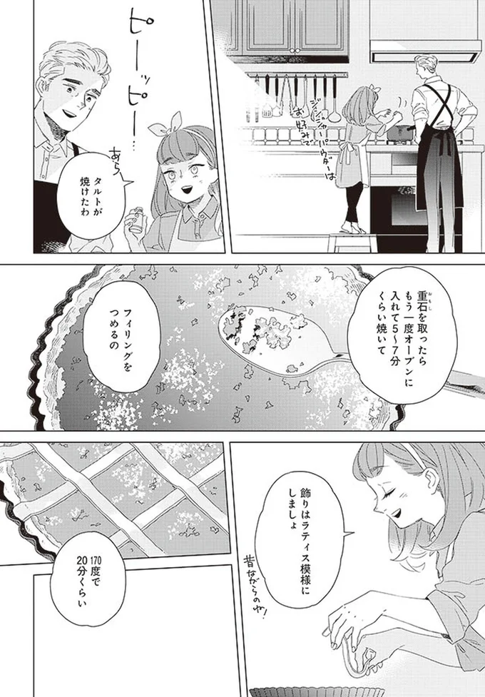 タルトが焼けたわ