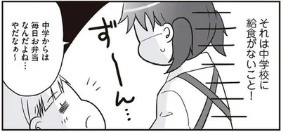 中学からは毎日お弁当なんだよね…