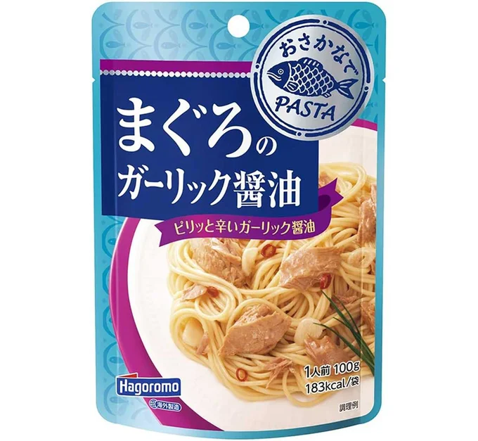 はごろも おさかなでPASTA まぐろのガーリック醤油 100g