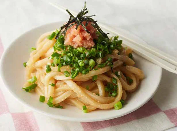  レンチン&混ぜるだけで完成「明太バターうどん」／やる気1%ごはん（6）