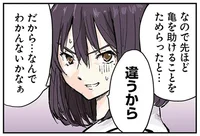童話の教訓から？女子高生が亀を助けるのをためらったワケ