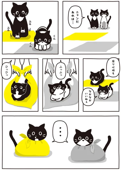 ニャンだ　あれは…