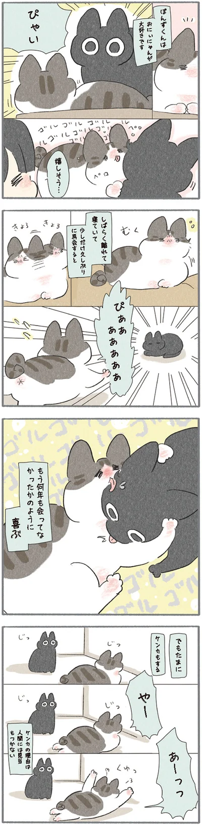 少しだけ久しぶりに再会すると