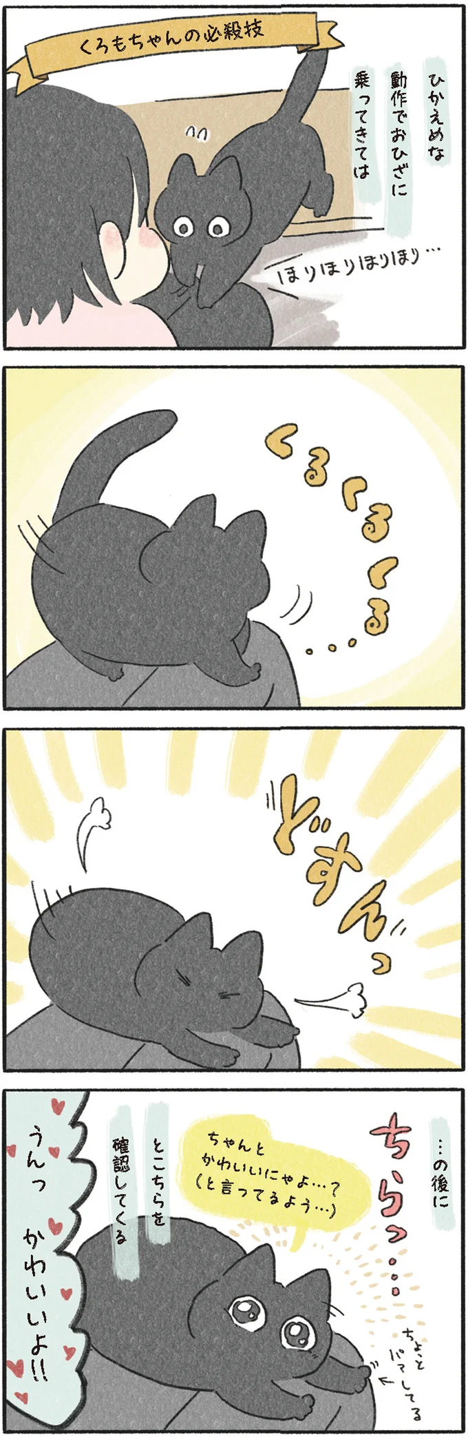 くろもちゃんの必殺技