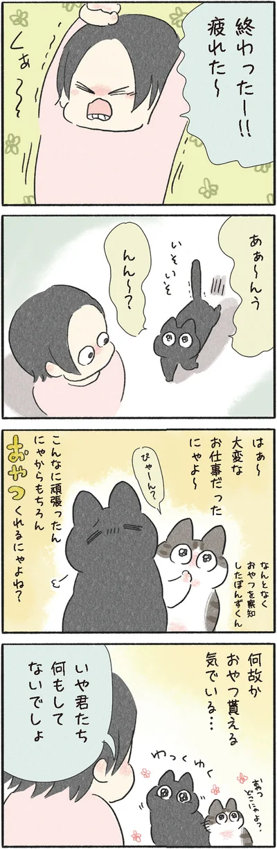 君たち何もしてないでしょ