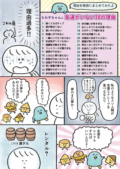 『生きるのがしんどい女が「死ぬまでにやりたいことリスト」を消化していく話』より