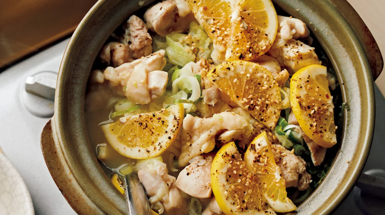 文化栄養鍋（無水鍋） お肉と野菜から旨みが染み出す「無水ねぎ塩ごま油鍋」 - レタスクラブ