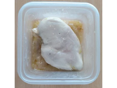 ふんわりとラップをして2分加熱する