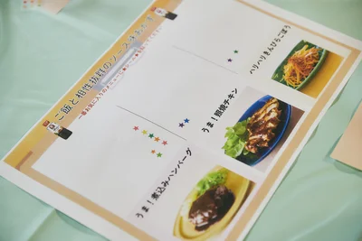 おいしかったおかずに投票！