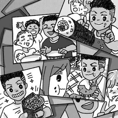 『アパートに鳴り響く打楽器の謎』より